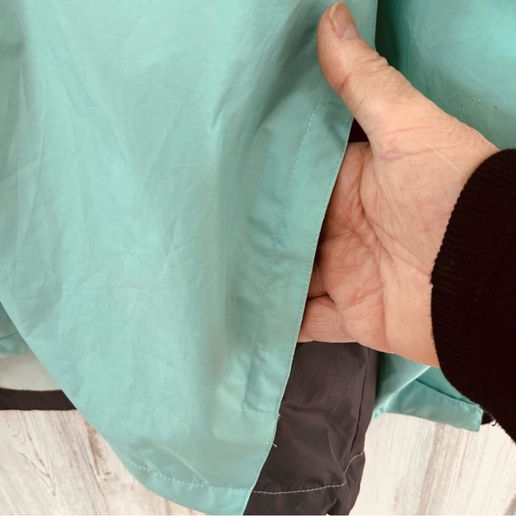 Frogg Toggs Women’s Full Zip Size L-XL River Toadz Hooded Jacket In Seafoam/Blk - Picture 7 of 9